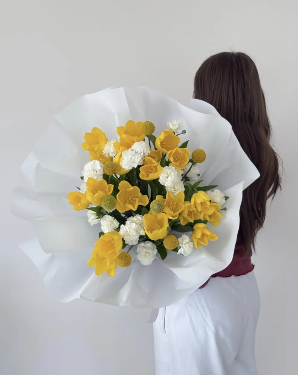Lemon Drop (Yellow Tulip Bouquet)