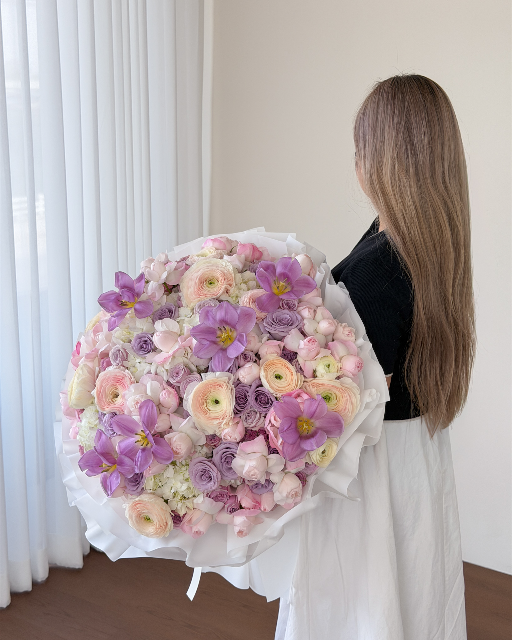 Violet Pastel Garden