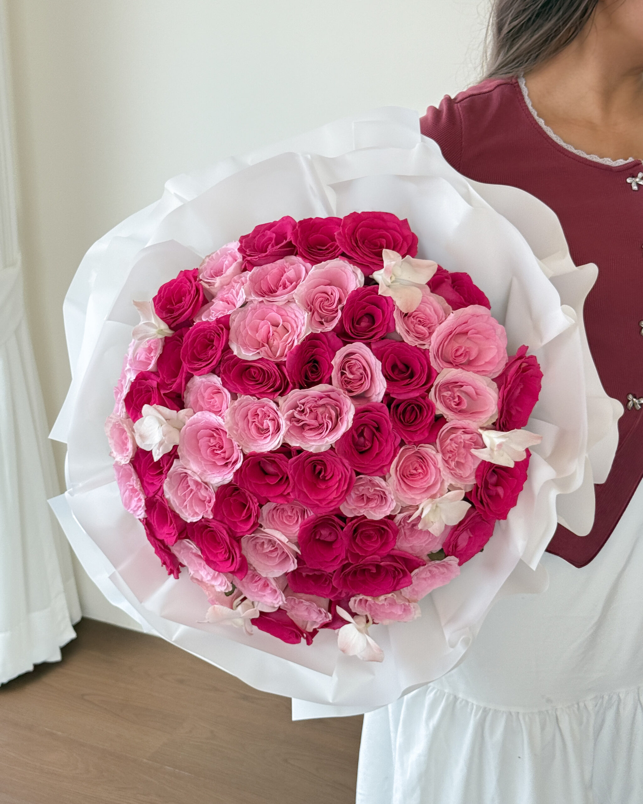 Pink Floyd 50 Rose Bouquet